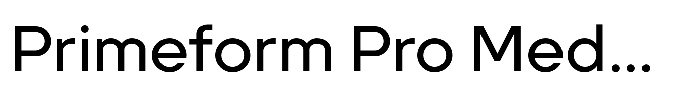 Primeform Pro Medium